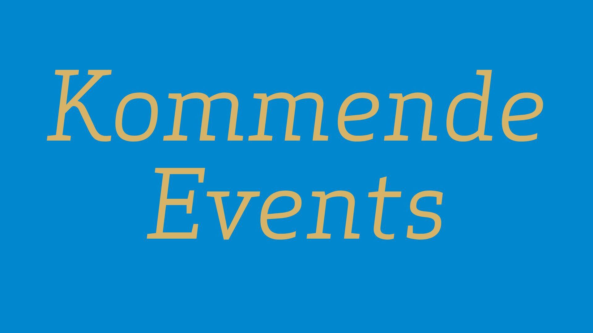Kommende Events (SPU News)