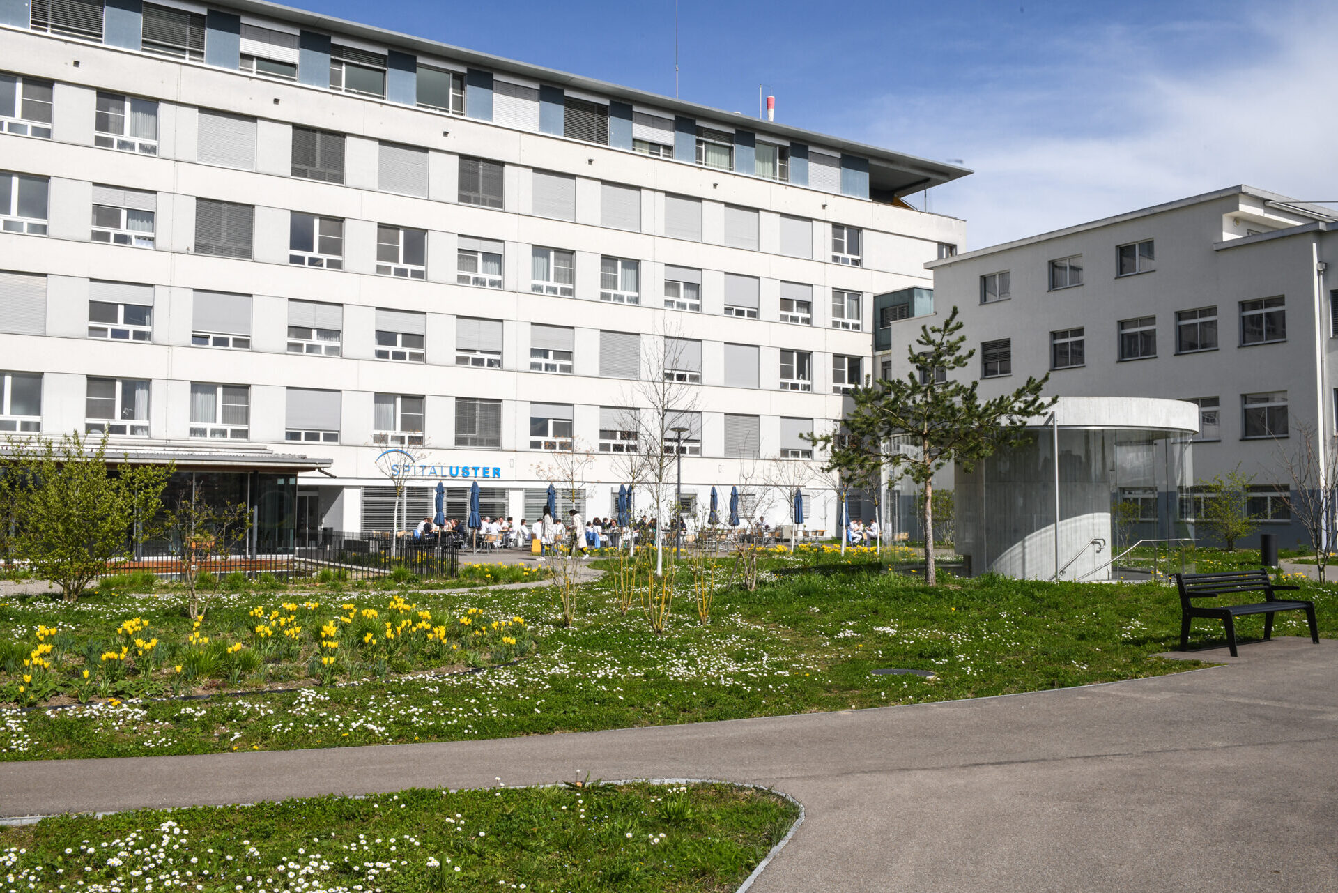 Spital Uster Parkeingang