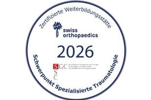 Zertifizierte Weiterbildungsstätte: Schwerpunkt Spezialisierte Traumatologie