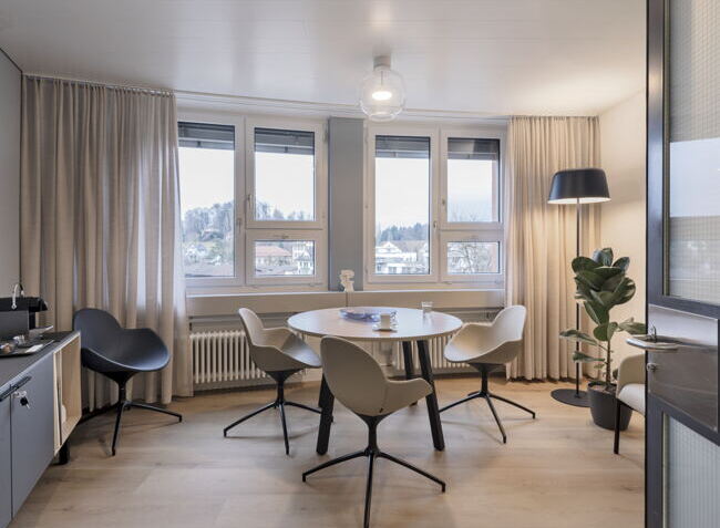 Lounge für Zusatzversicherte