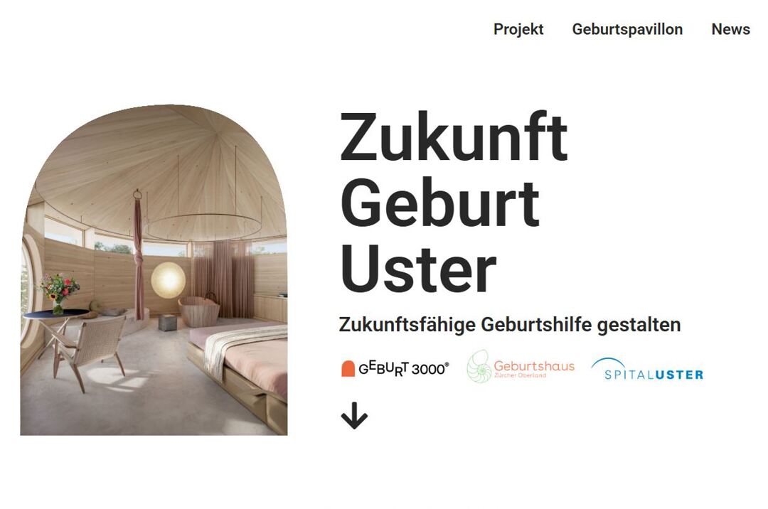 Baueingabe für Geburtspavillon