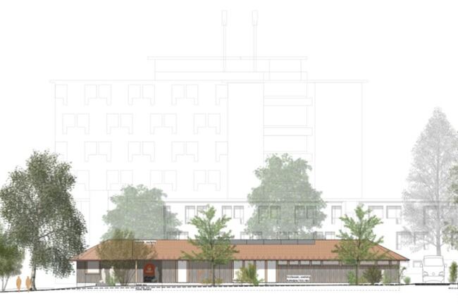 Geburtenpavillon Profil